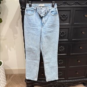 Abercrombie & Fitch Light Blue High Rise Jeans
